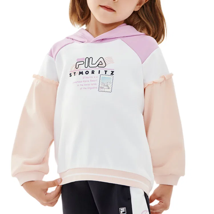 Свитшот детский для детей 3-7 лет FILA KIDS, Dream Lin Purple — фото 2