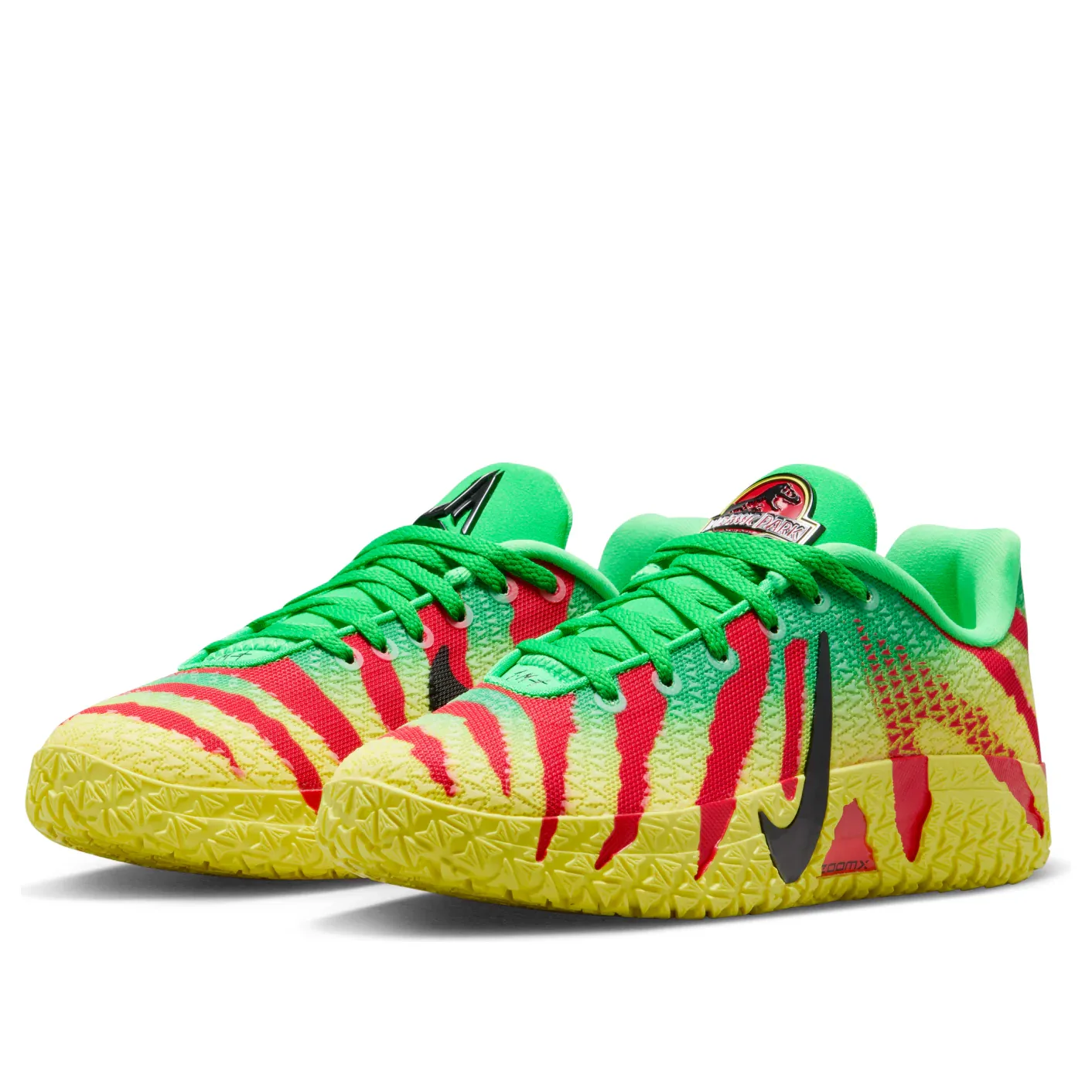 Кроссовки (GS) Nike x Jurassic Park Ja 3 'Explorer', желтый — фото 4