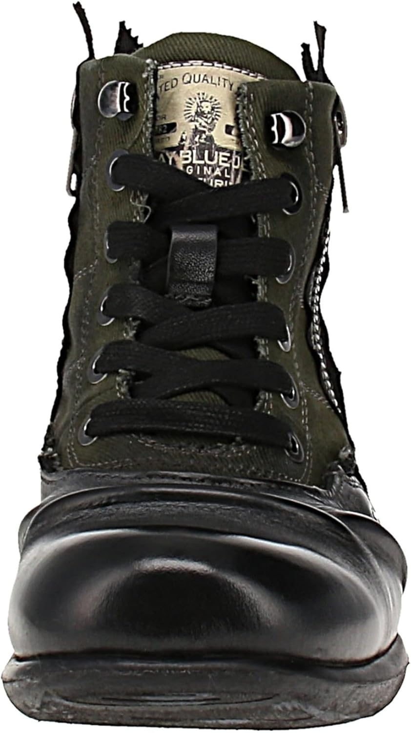 Мужские ботинки Replay Footwear Grip Limited черные байкерские Rockabilly, Rockwear, Streetwear — фото 3