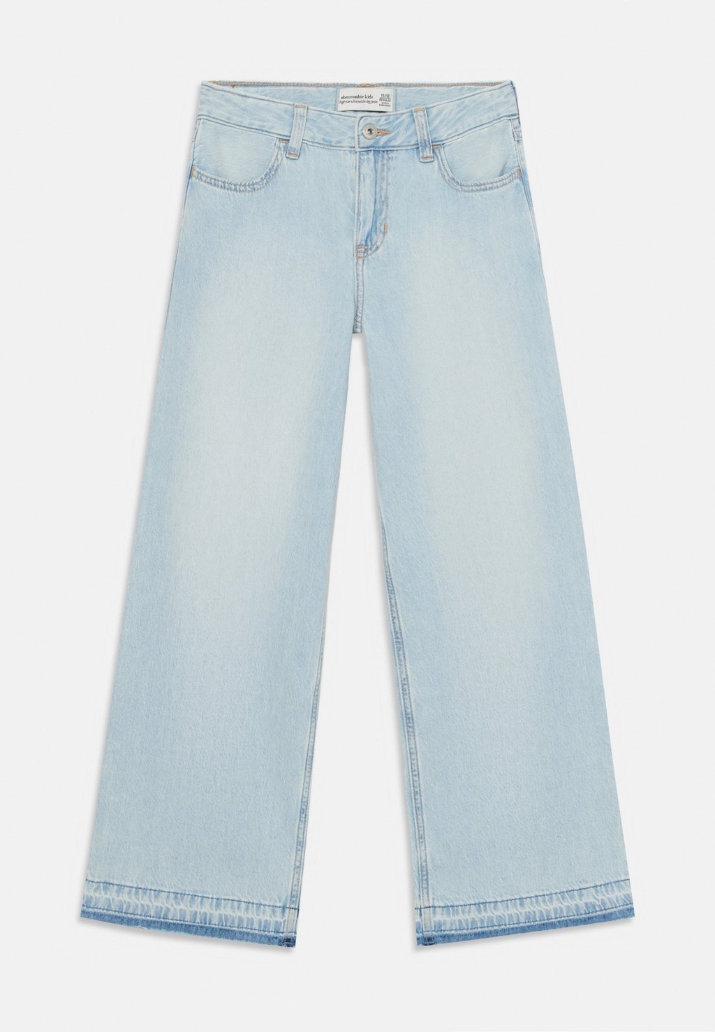 

Мешковатые джинсы ULTRA WIDE LEG Abercrombie & Fitch, черный