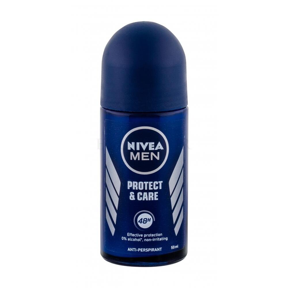 

Nivea, Шариковый дезодорант-антиперспирант Men Protect&Care, 50 мл