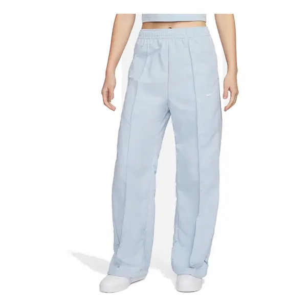 

Брюки спортивная одежда все тканые брюки средней посадки с открытым краем Nike, синий