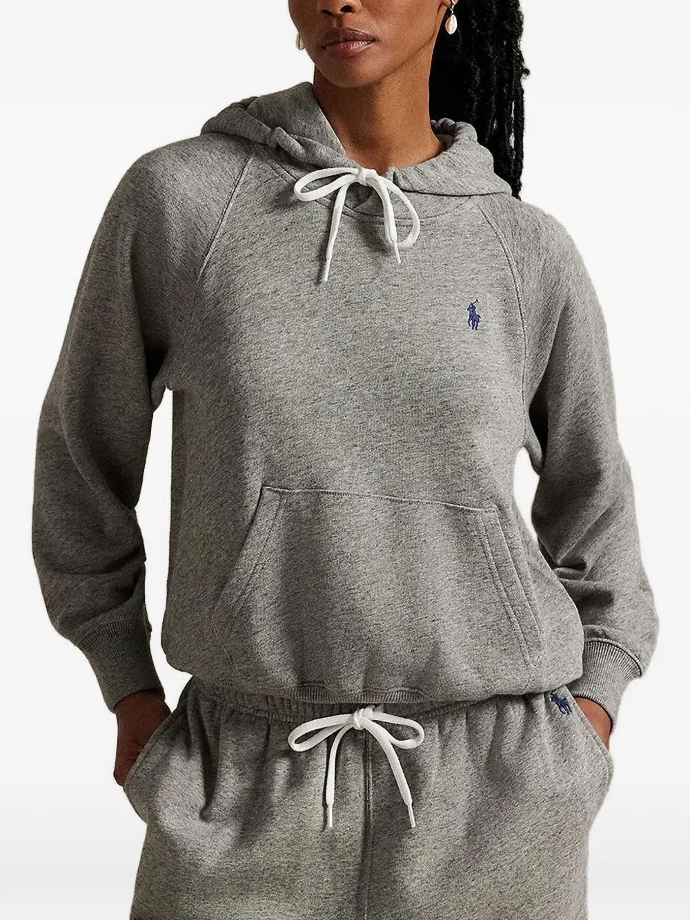 

Худи с кулиской Polo Ralph Lauren, серый
