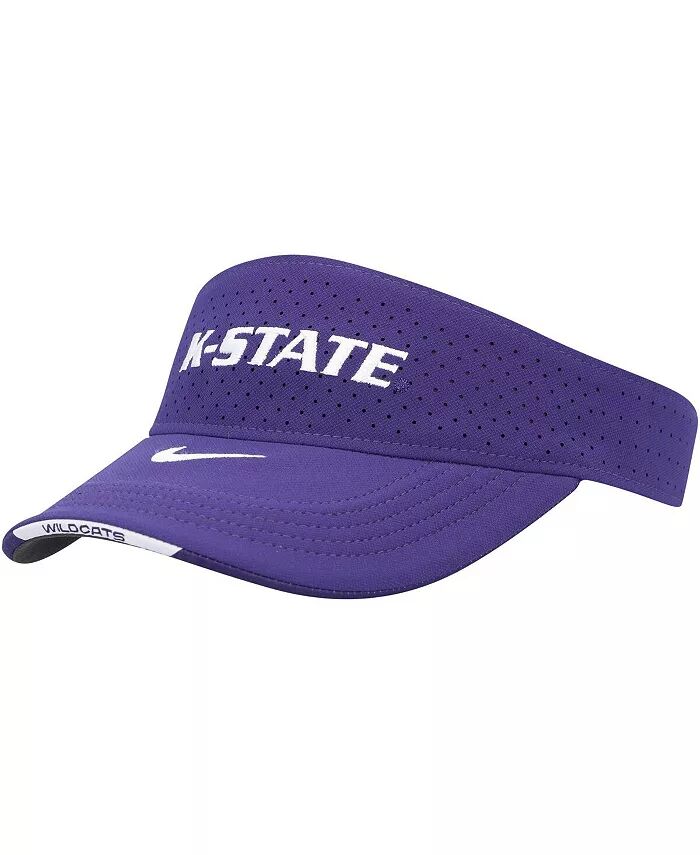

Мужской фиолетовый Kansas State Wildcats 2023 Sideline Performance регулируемый козырек Nike