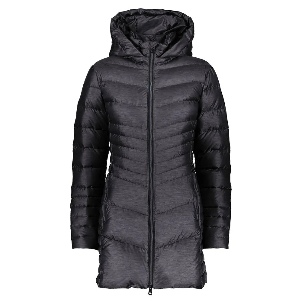 

Куртка CMP 39K3096 Filling Coat Snaps down, черный