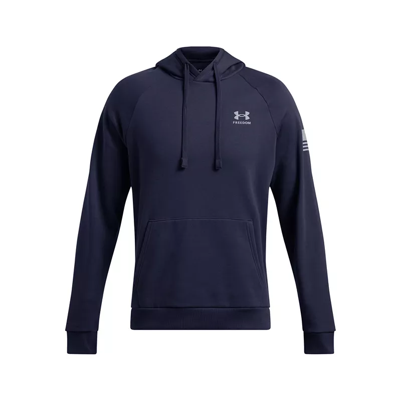 

Мужская флисовая толстовка Under Armour с флагом свободы, цвет Midnight Navy/Steel