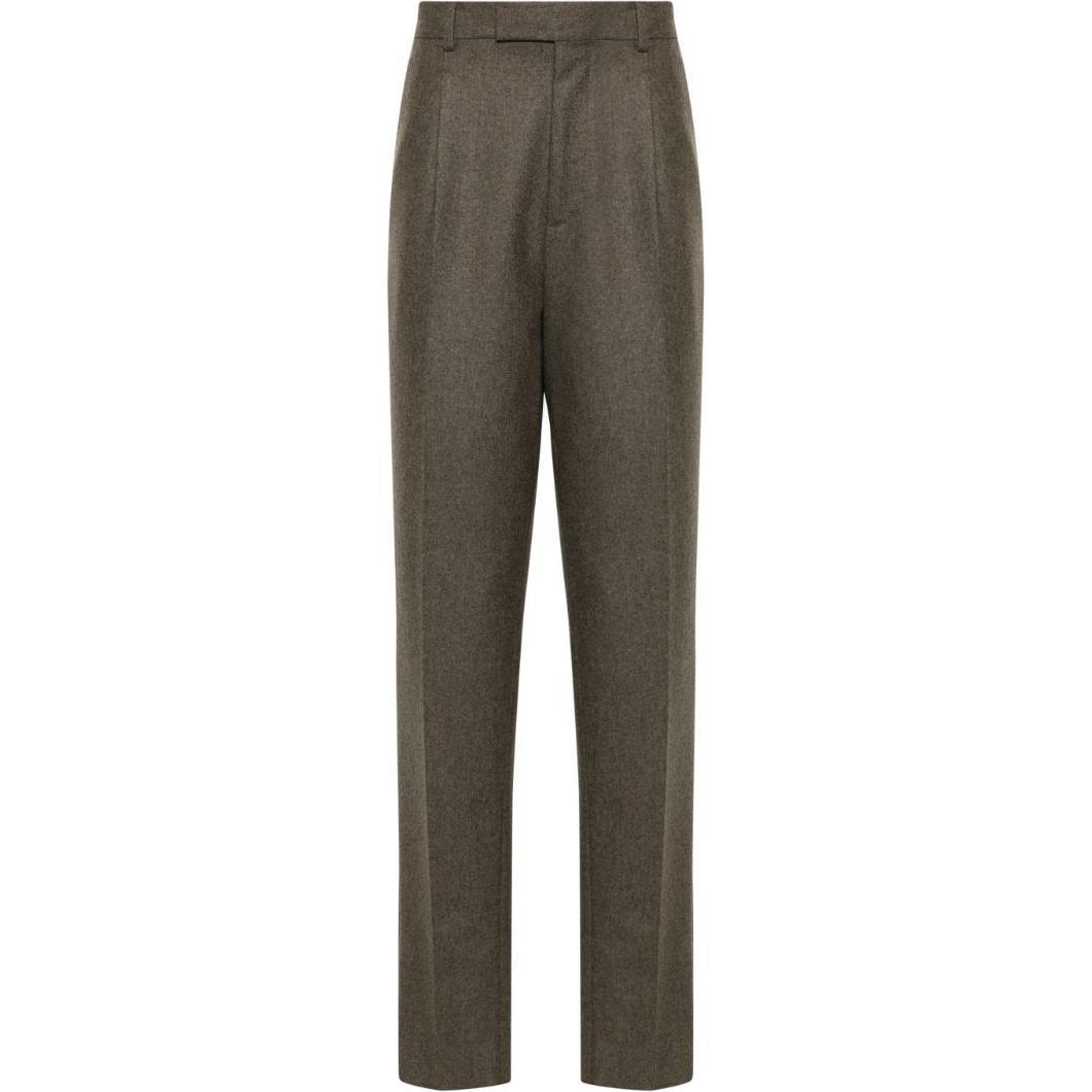 

Брюки костюмные Zegna FW24 мужские средние коричневые Ermenegildo Zegna