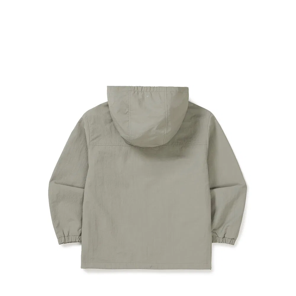Детская ветровка Snowpeak Apparel Kids цвета туманно-серого — фото 3