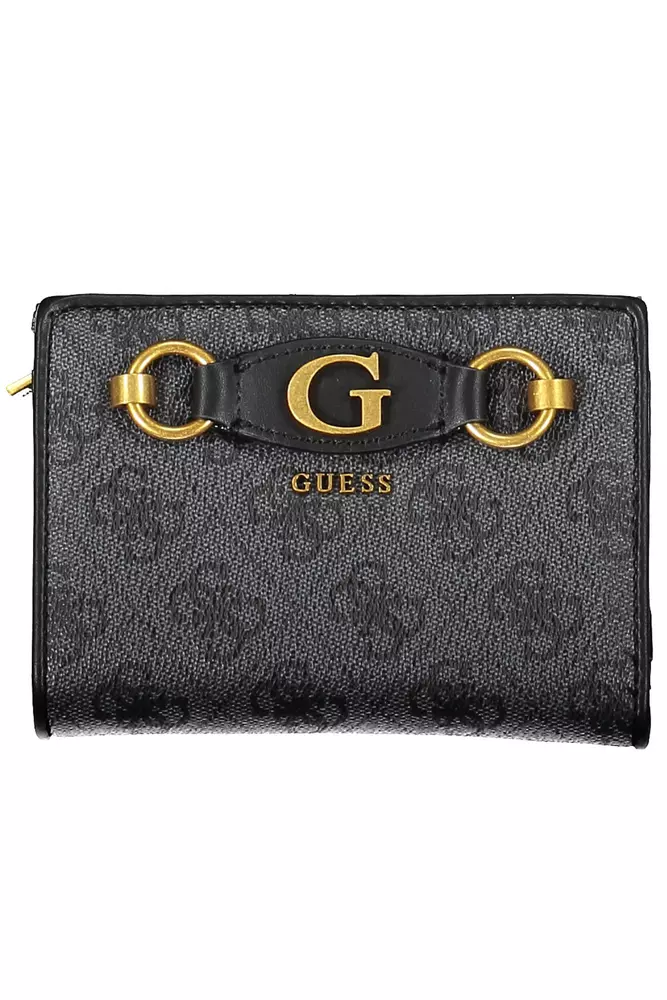 

Черный полиэтиленовый мужской кошелек Guess Shoes