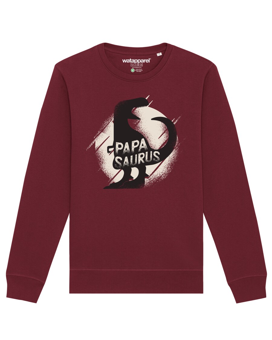 

Свитер Watapparel Sweatshirt Papasaurus, бордовый