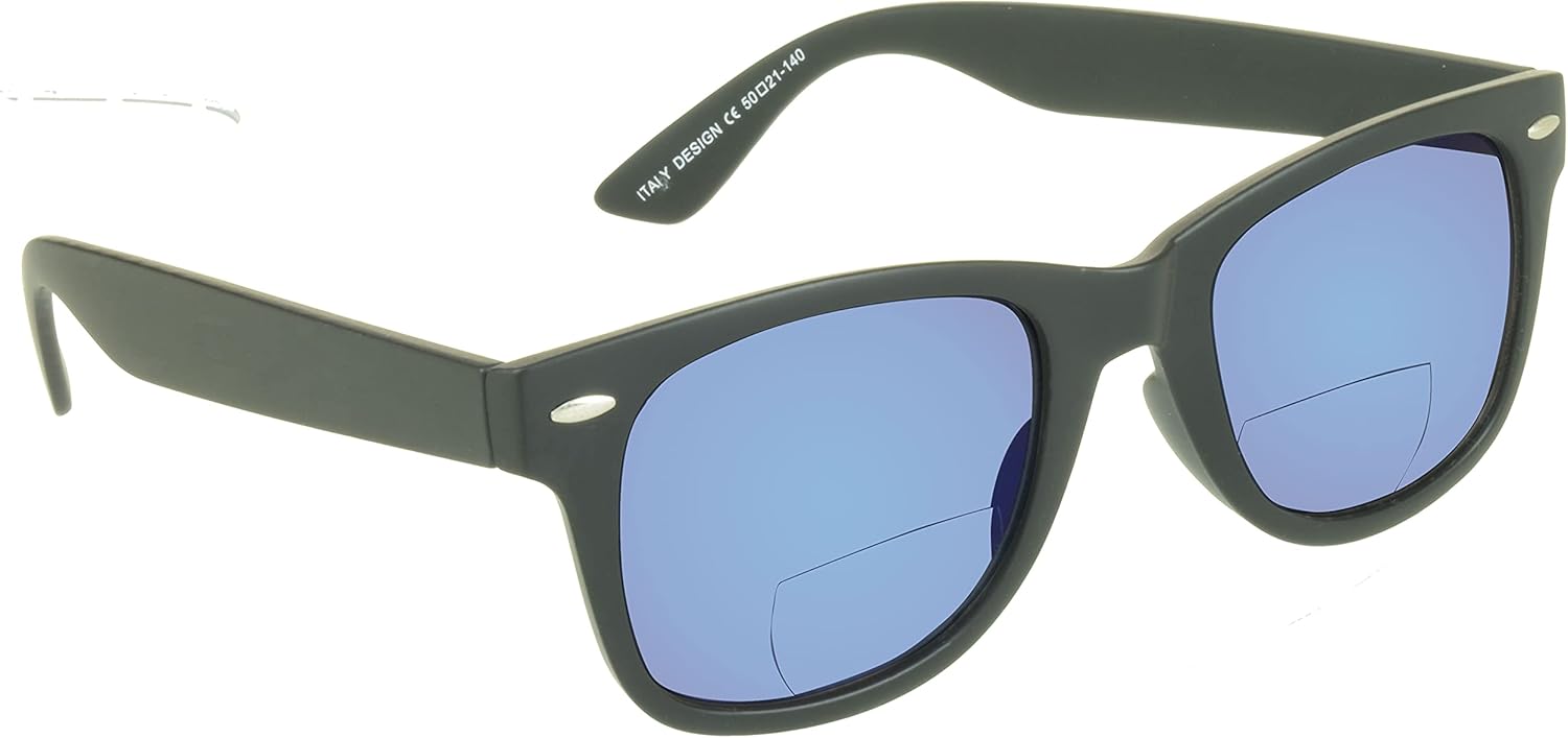 

Солнцезащитные очки-клипсы proSPORT BIFOCAL в роговой оправе с синими зеркальными линзами, для мужчин и женщин, для активного отдыха на природе, с диоптриями от +100 до +400, Matte Black