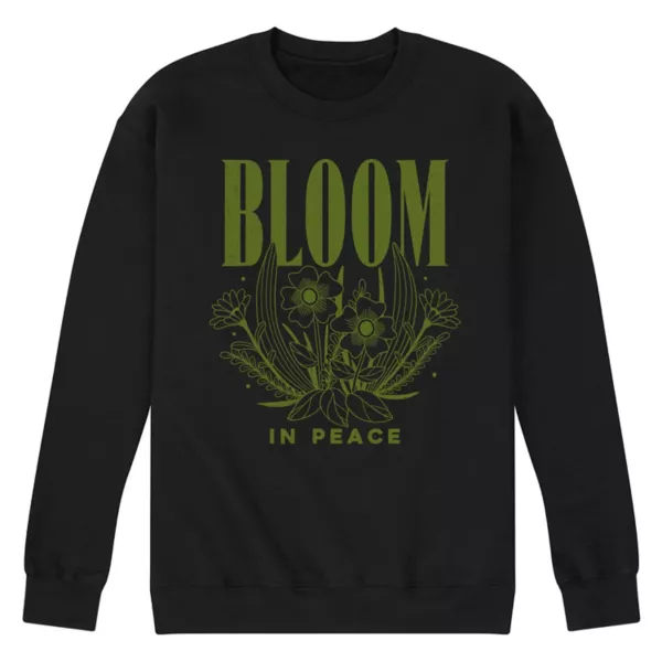 

Мужская флисовая толстовка Bloom in Peace Licensed Character, черный