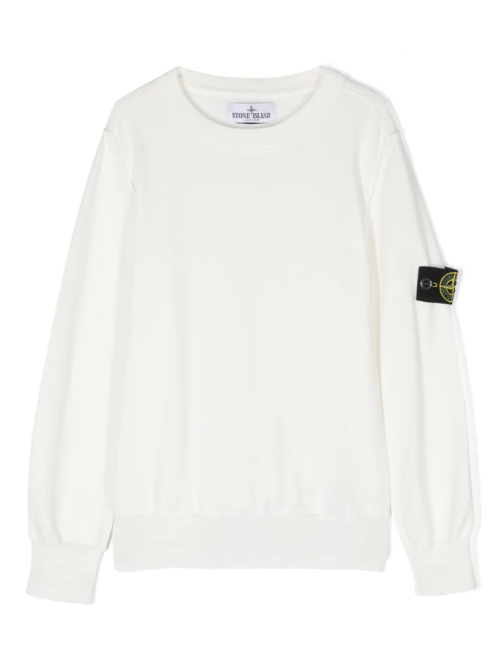 

Джемпер с логотипом Compass Stone Island Junior, нейтральный