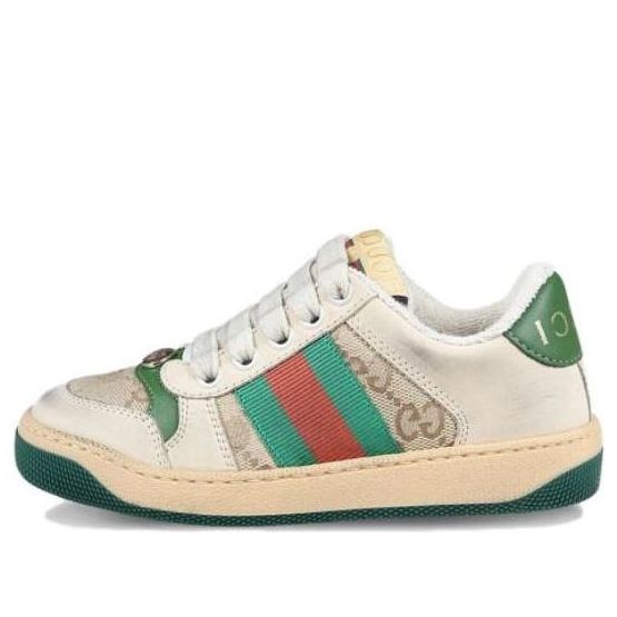 

Кроссовки (TD) Gucci Screener Trainer 'Butter Leather', бежевый