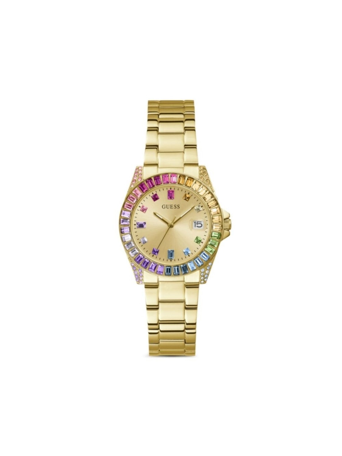 

Наручные часы Opaline 34 мм GUESS USA, золотой