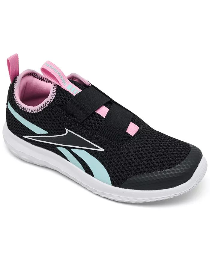 

Детские удобные слипоны Rush Runner от Finish Line Reebok, мультиколор