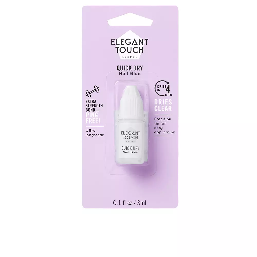 

Накладные ногти Protective Nail Glue Clear Elegant Touch, 3 мл