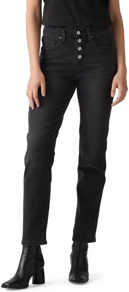 Женские джинсы Levi's 724 Exp со стразами, застежка B Fly
