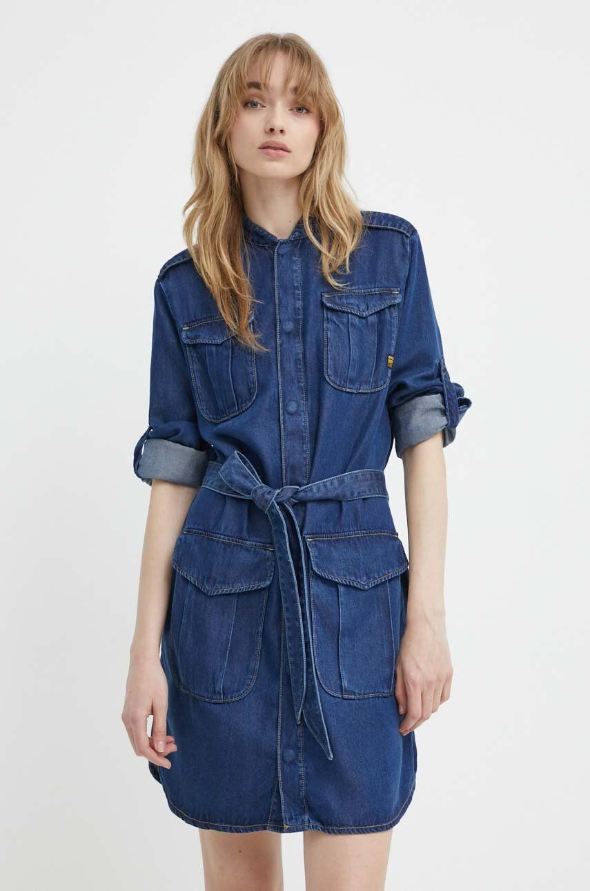 

Платье G-Star Raw, темно-синий
