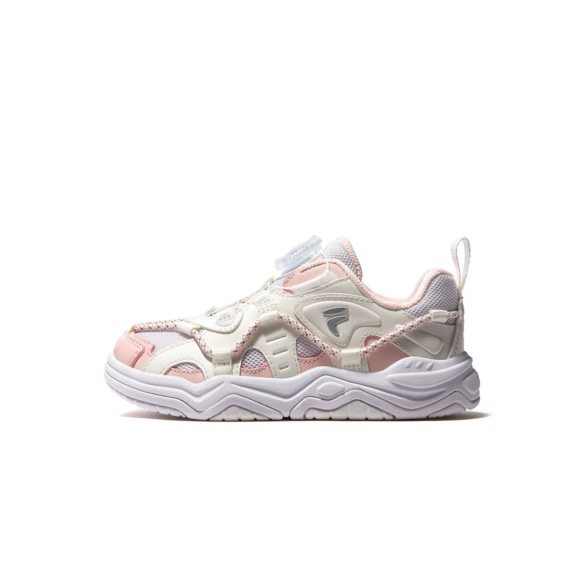 Кроссовки для скейтбординга FILA KIDS Heritage FHT Low Top Snow/Shy Plum Pink