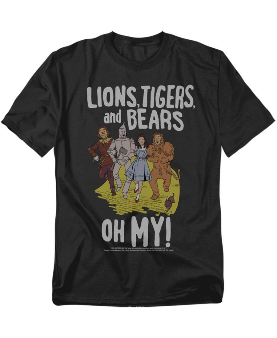 

Футболка "Желтый кирпич" больших размеров Wizard Of Oz, Black