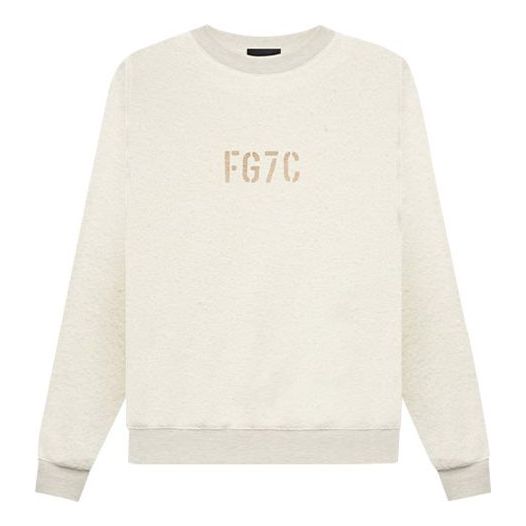 

Рубашка Fear of God Inside Out Crewneck Sweatshirt 'Cream Heather'