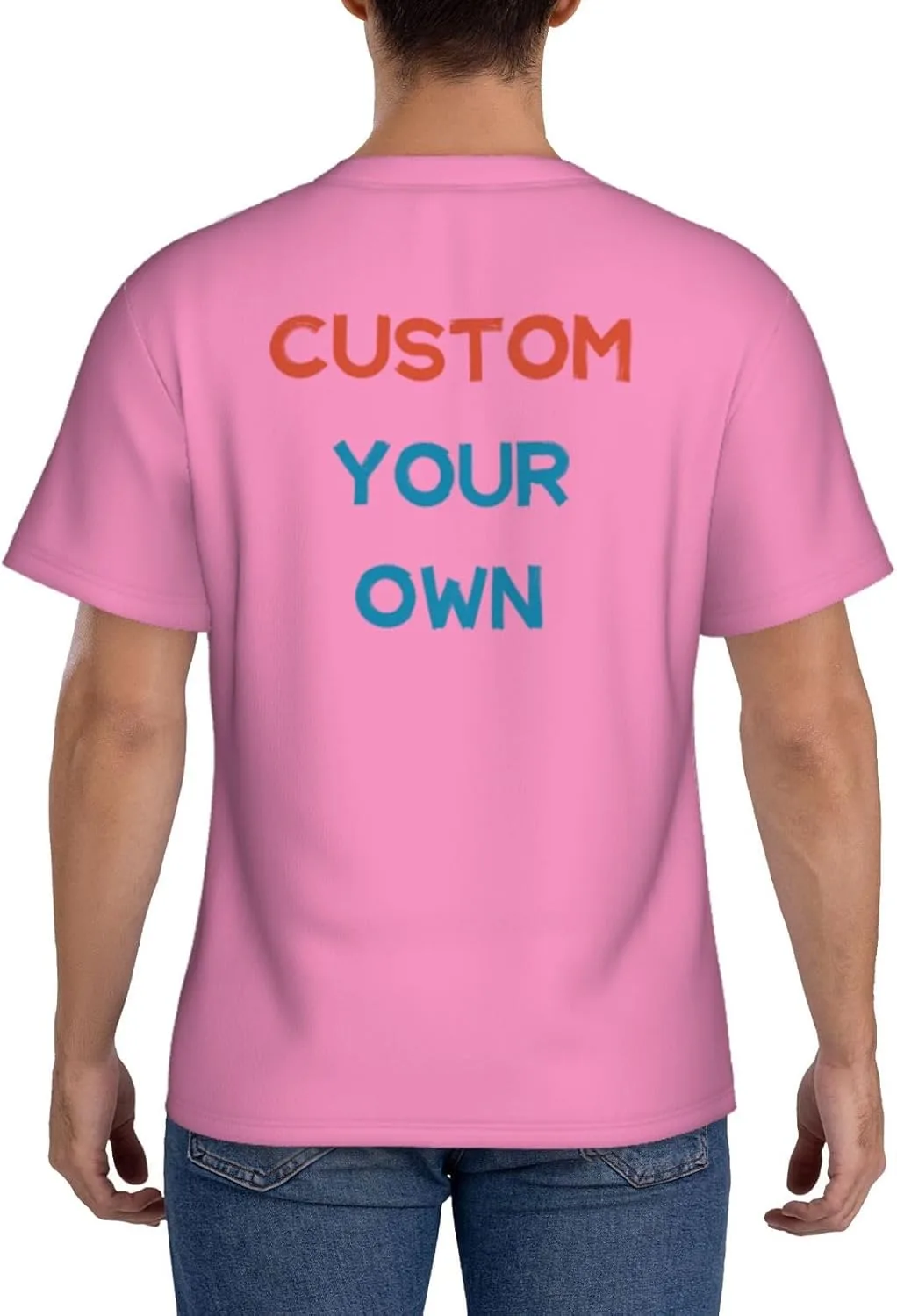 Футболка Custom с принтом на 4 сторонах для тренировок — фото 4