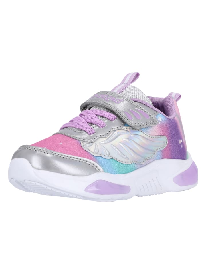 

Кроссовки на шнуровке Zigzag, цвет 8881 multi color