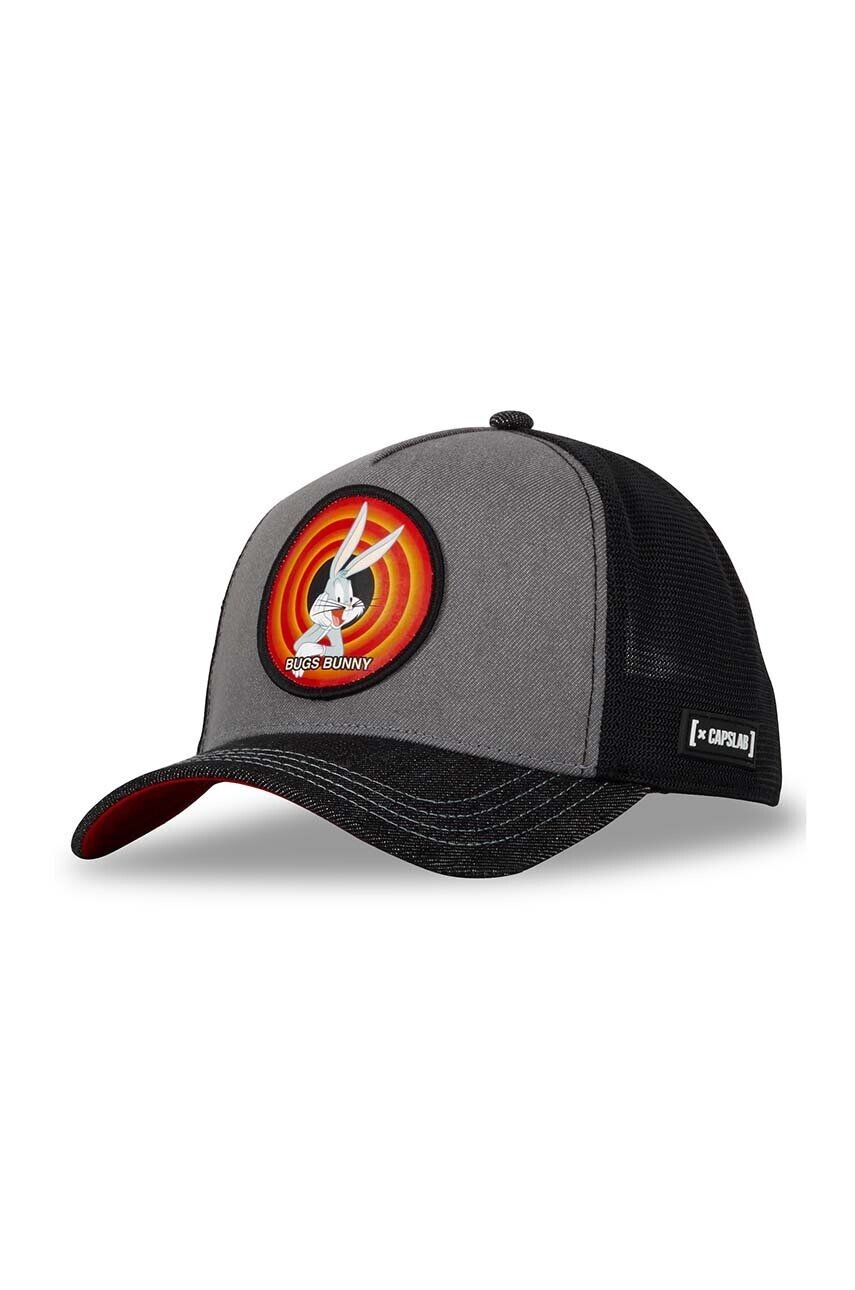 

Бейсбольная кепка Capslab x Looney Tunes, серый