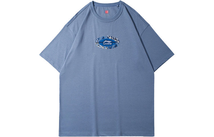 

LiNing Футболка Men's Hometown Blue, Синий, LiNing Футболка Men's Hometown Blue