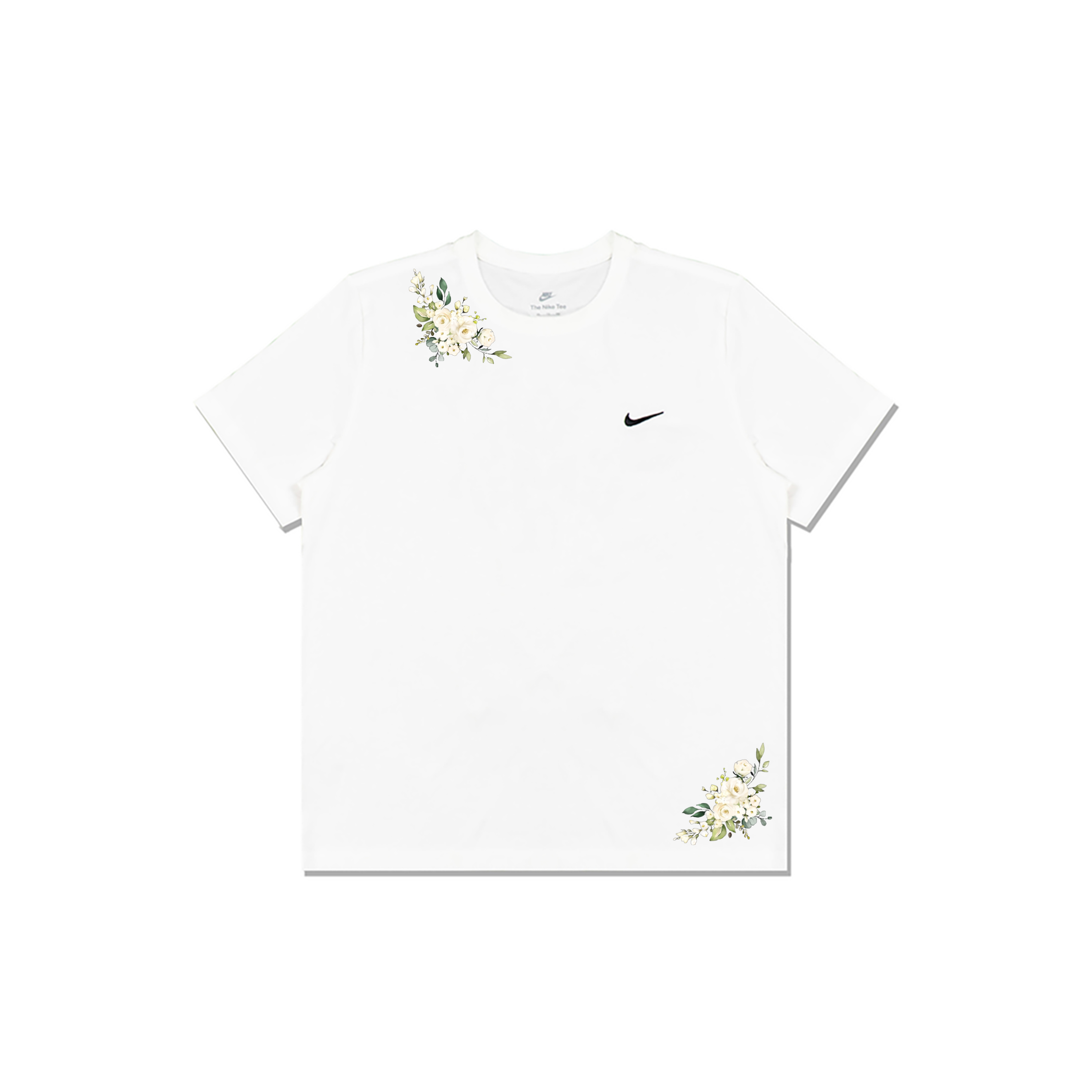 

Nike Футболка мужская белая, Белый, Nike Футболка мужская белая