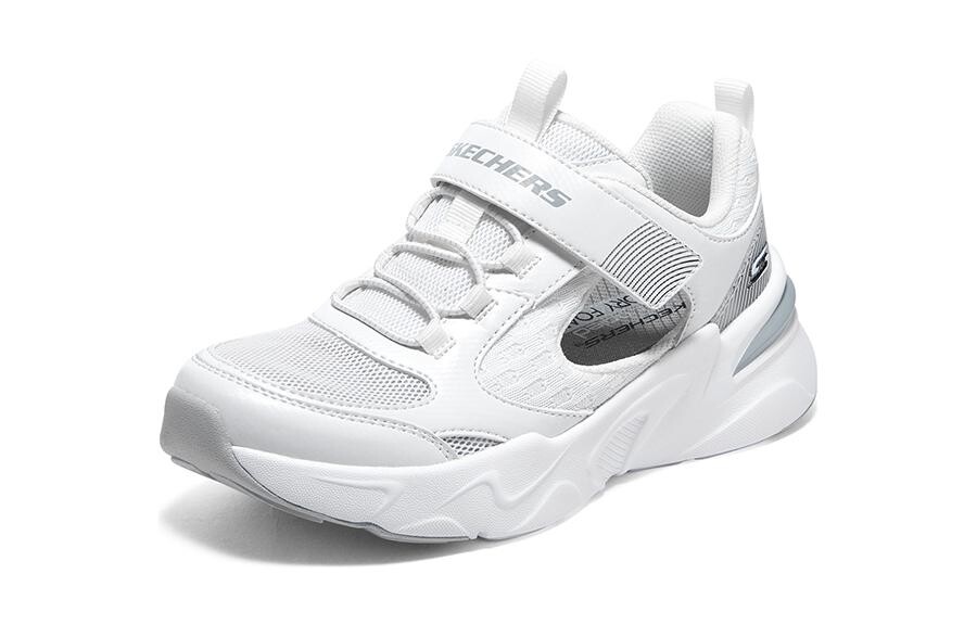 Кроссовки Bobs Kids Lifestyle GS Low-top Белый/Серый Skechers — фото 3