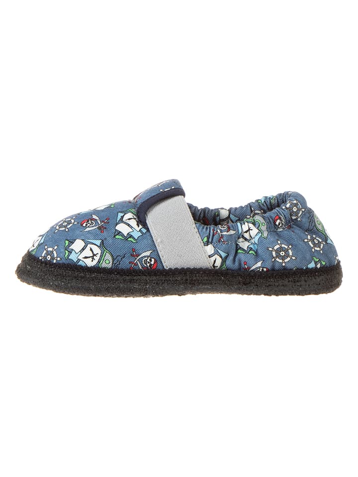 

Kitz-pichler Тапочки "Рой - Пират" синего цвета