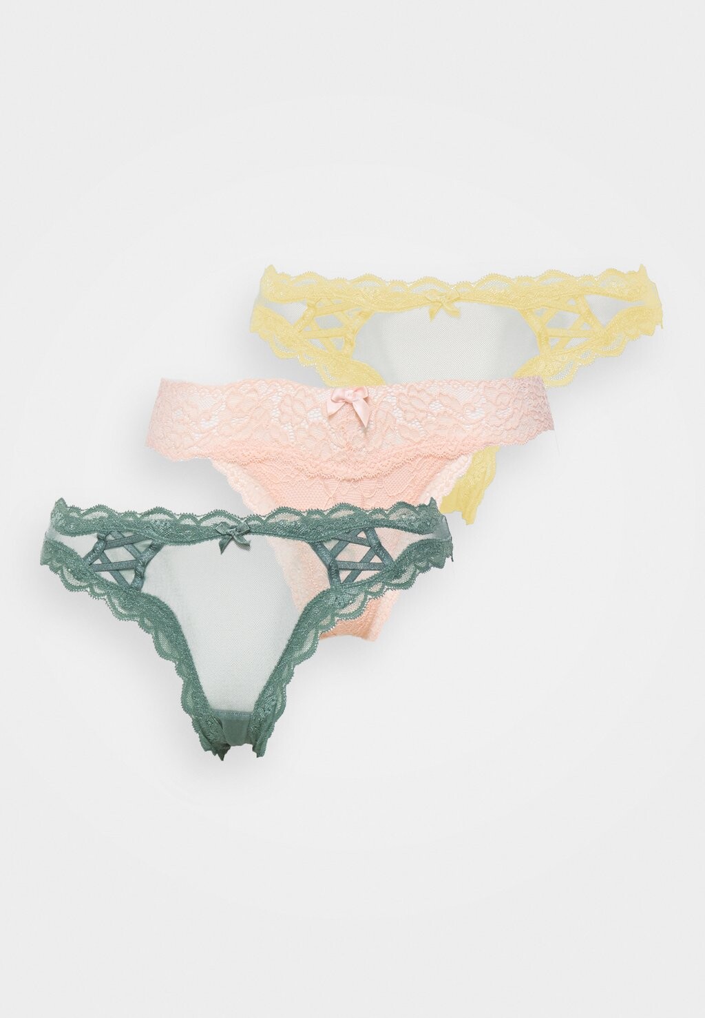 

Стринги Brazilian 6 Pack Hunkemöller, желтые