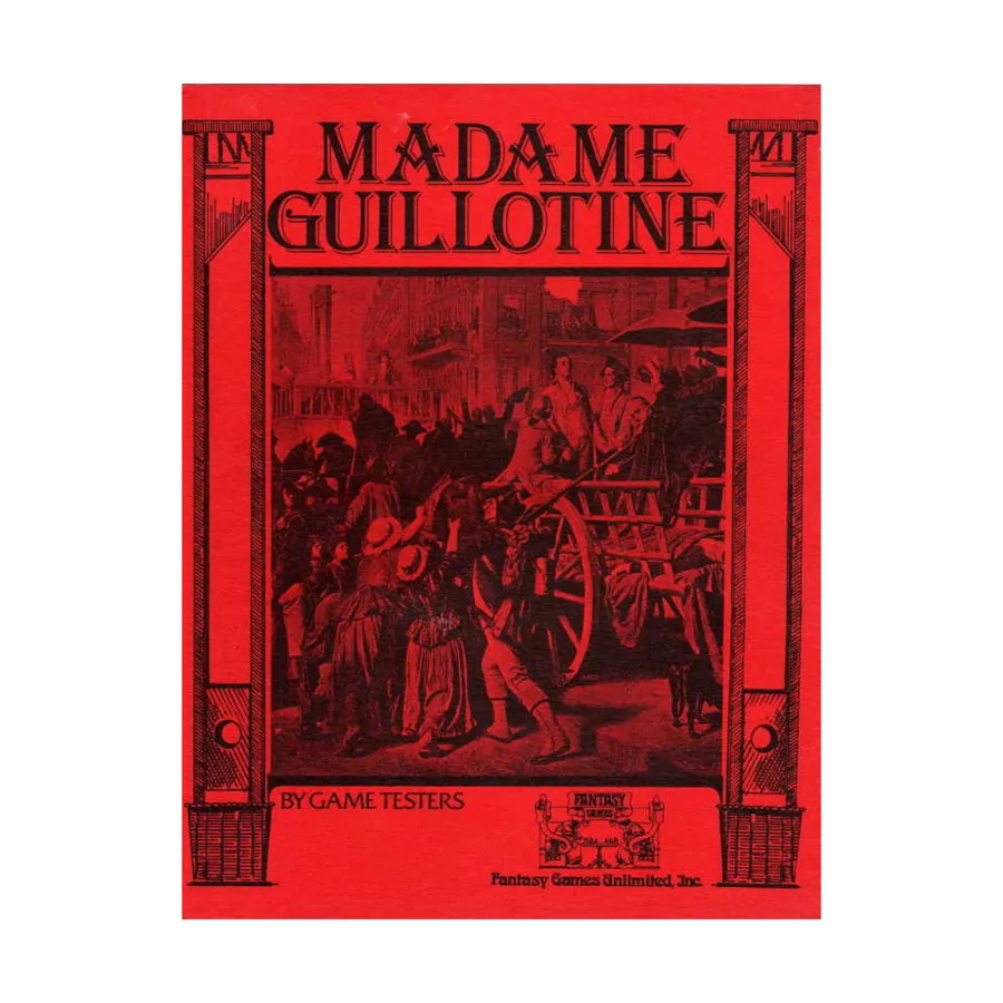 

Madame Guillotine, Role Playing Games (FGU), мягкая обложка