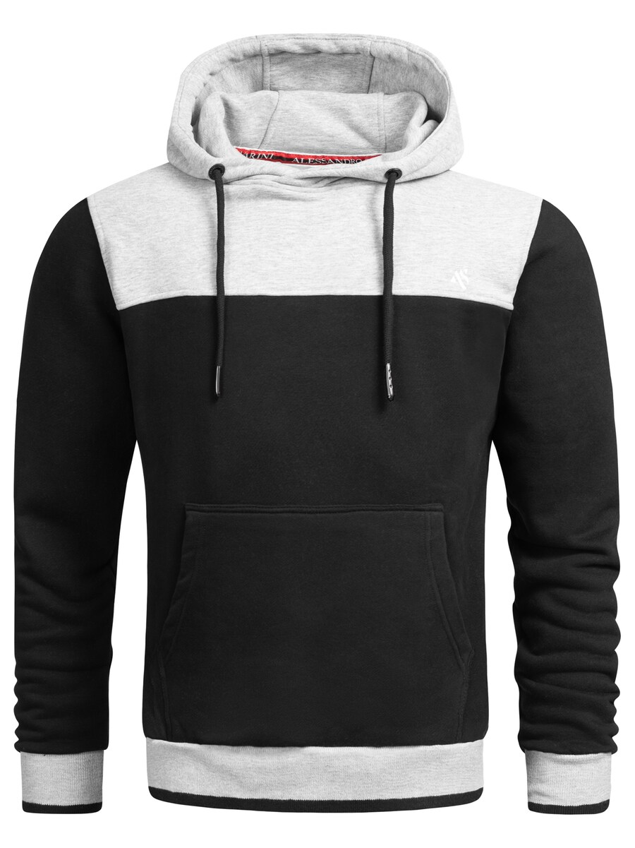 

Толстовка Alessandro Salvarini, цвет Anthracite/Light grey