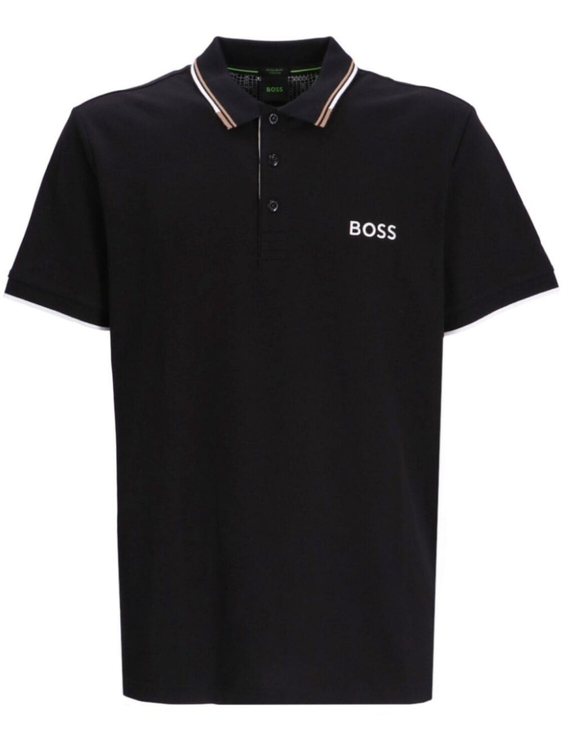 

BOSS рубашка поло Paddy Curved, черный