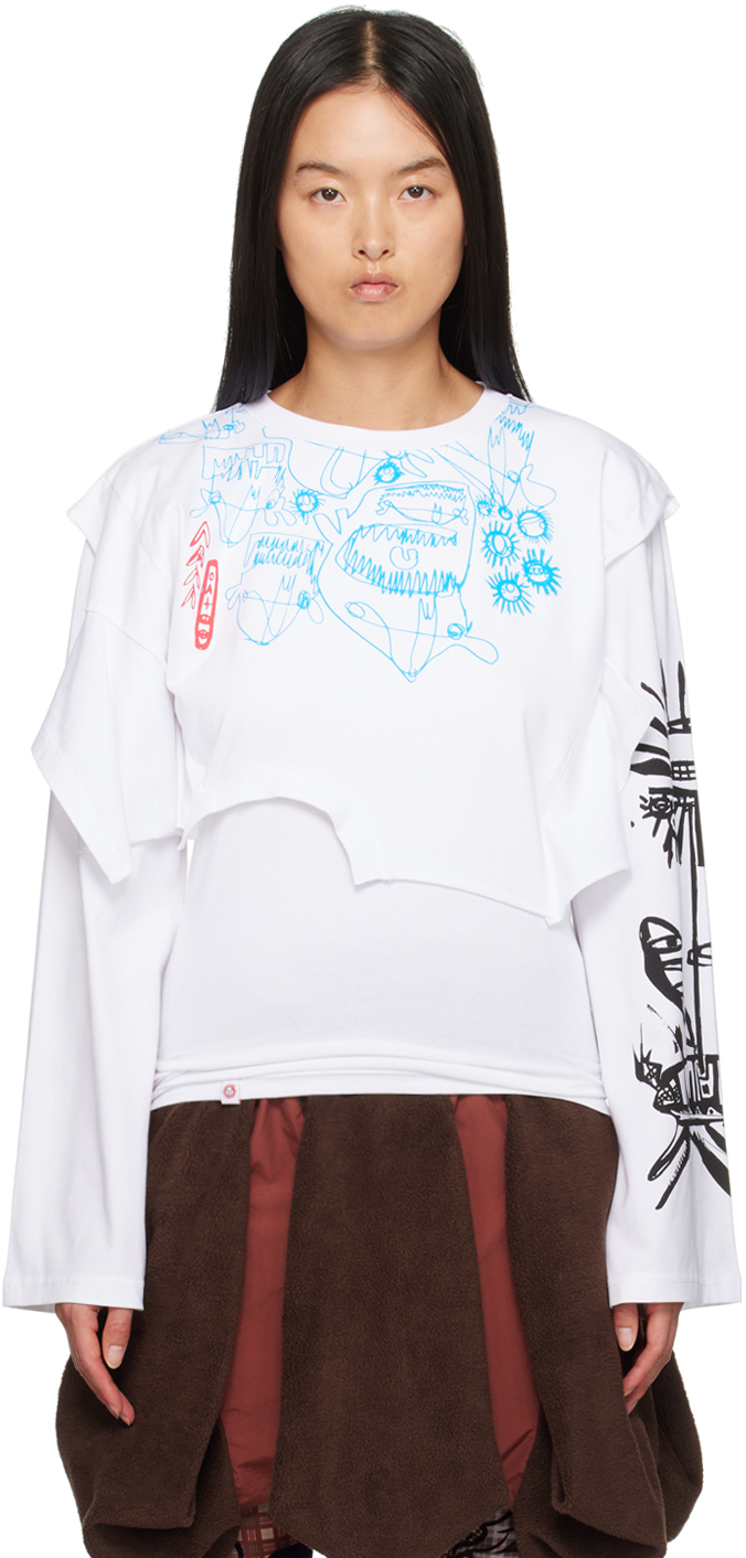 

Футболка с длинным рукавом Double Charles Jeffrey LOVERBOY