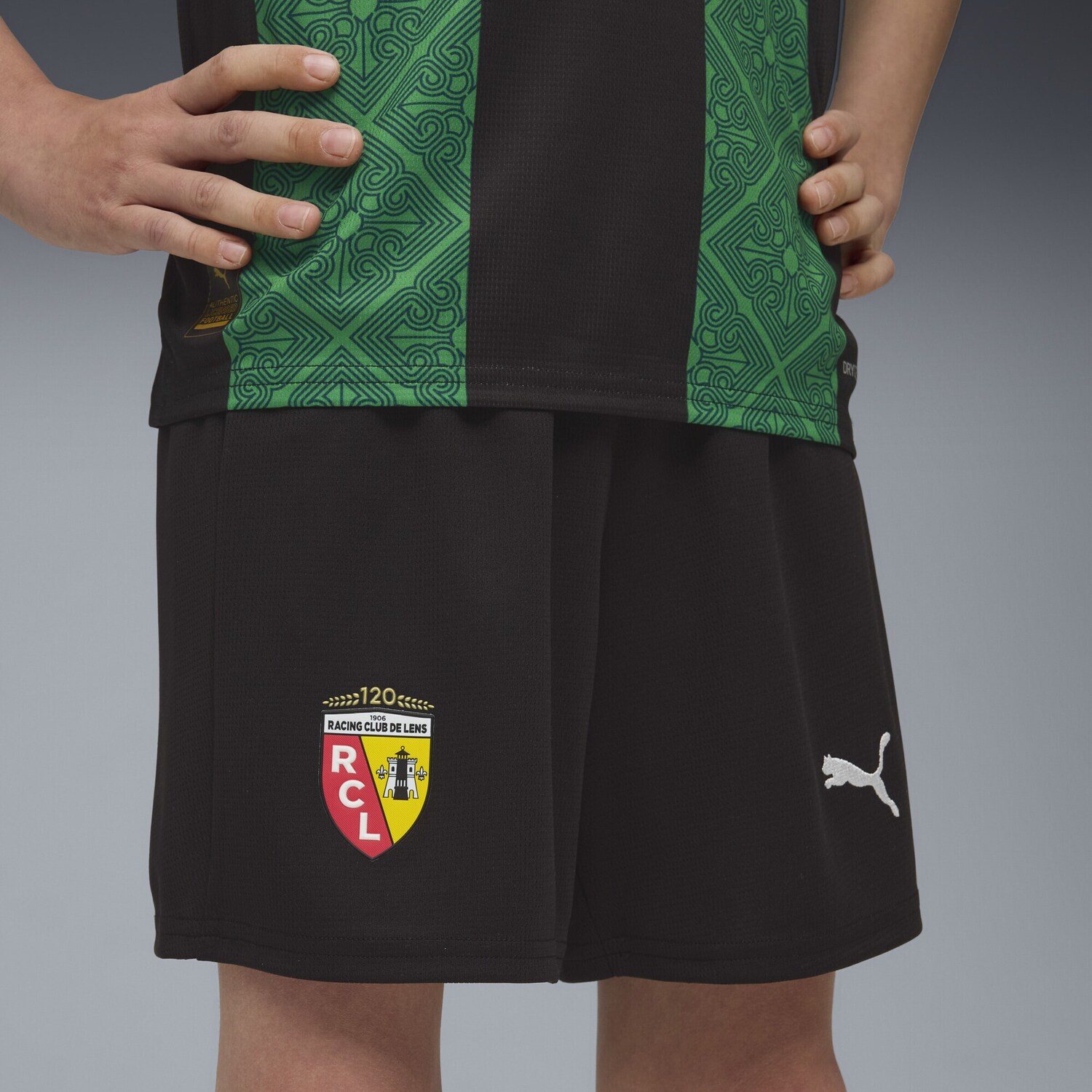 PUMA Шорты для тренировок Regular 'RC Lens 25/26' в черном цвете — фото 3