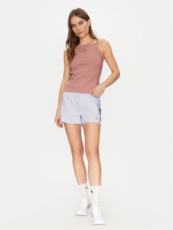Топ облегающего кроя ALL SZN Rib JJ1222 Adidas, розовый — фото 2