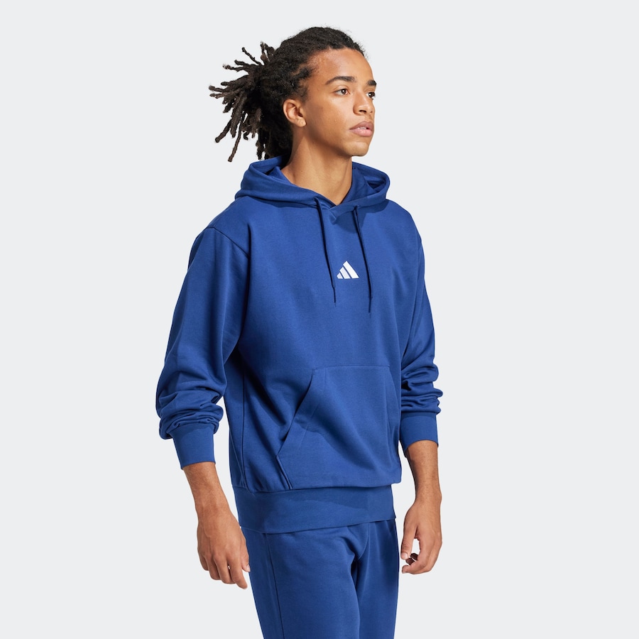 Спортивная толстовка ADIDAS SPORTSWEAR FEELCOZY, темно-синий — фото 4