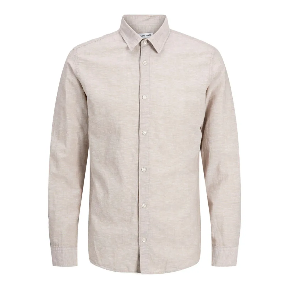

Рубашка Jack & Jones Breeze SN Plus, бежевый