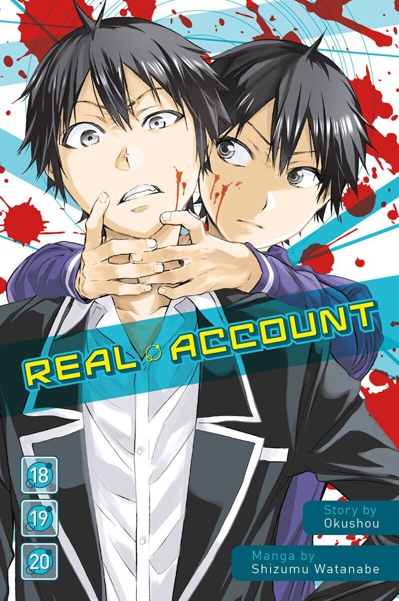 

Манга Real Account Manga Omnibus Volume 18-20