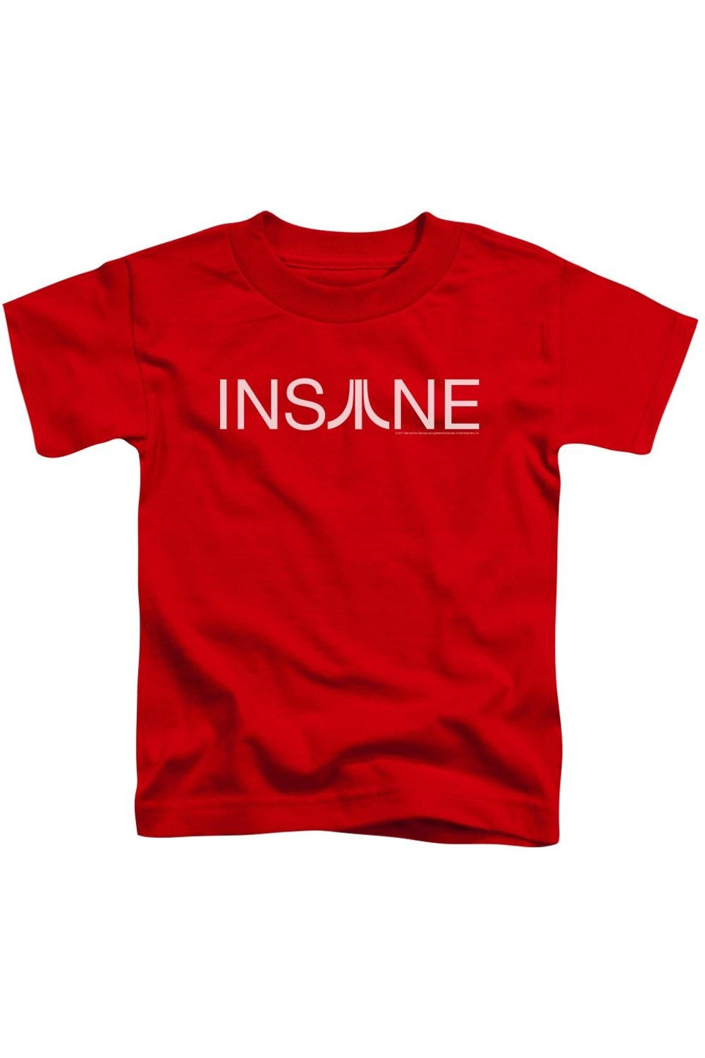

Футболка Atari Insane с коротким рукавом для детей Gildan, красный