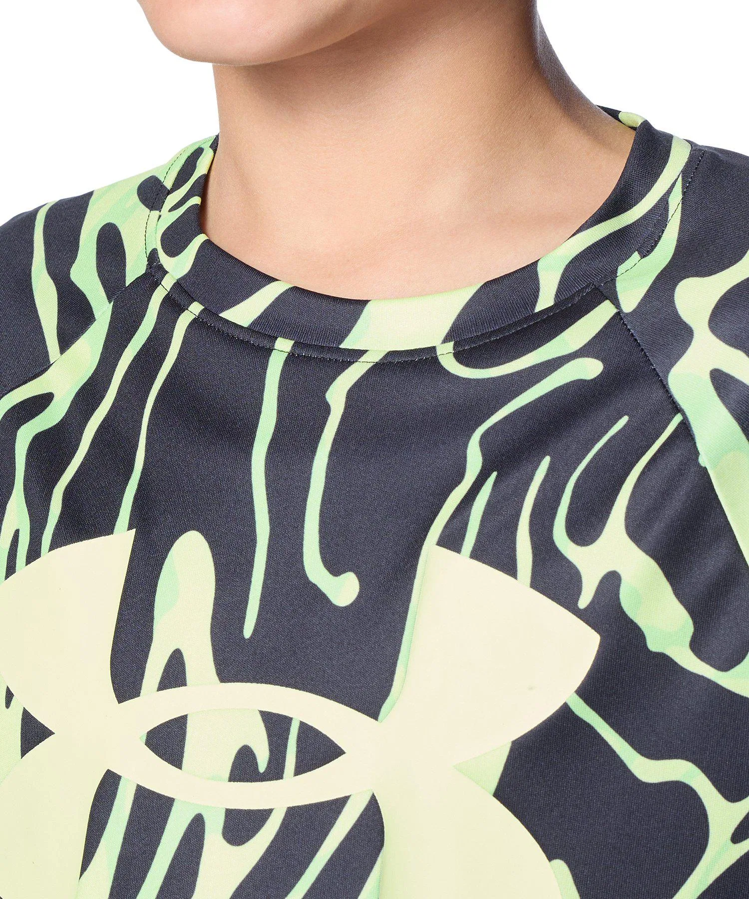 Детская футболка UNDER ARMOUR UA Tech Big Logo Print Short Sleeve — фото 4