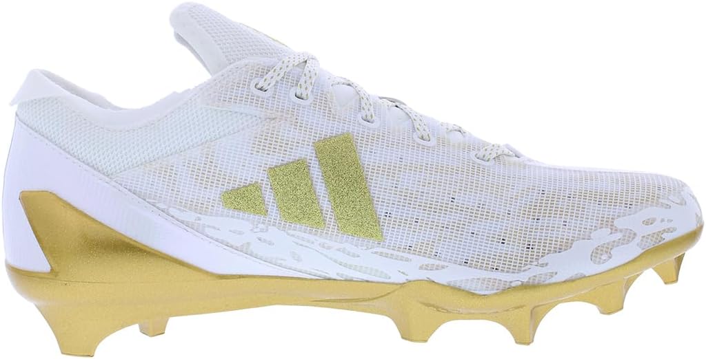 Мужские кроссовки Adidas Adizero Ghost, белый/золотой — фото 3