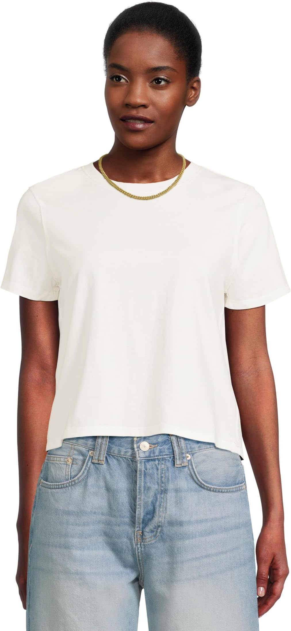 

Футболка Free People Everyday Tee, цвет Clean Ivory