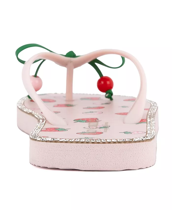 Женские фруктовые шлепанцы Slurpy Juicy Couture, мультиколор — фото 3