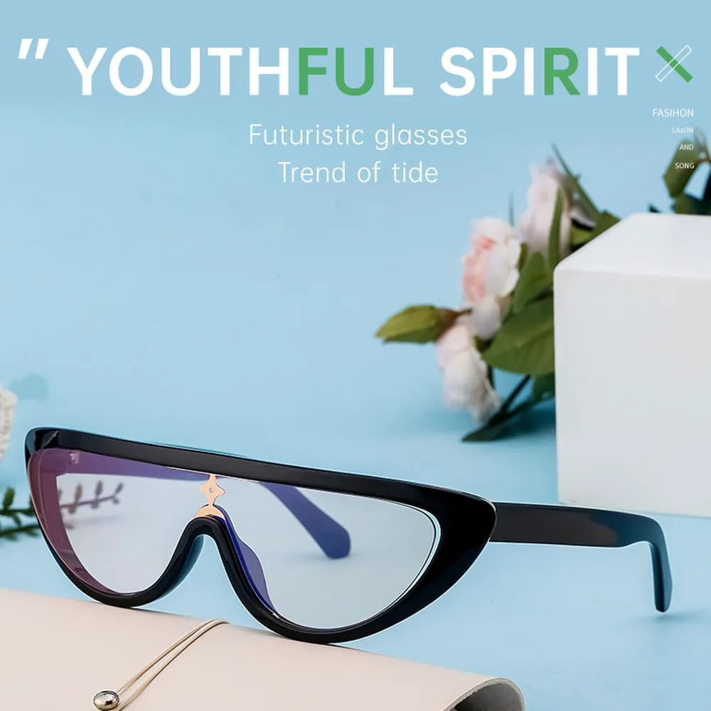 

Цельные панк-солнцезащитные очки «кошачий глаз» для женщин, роскошные винтажные очки-щитки «кошачий глаз», модные очки для леди, SUN4376 Generic, C3lightbrown