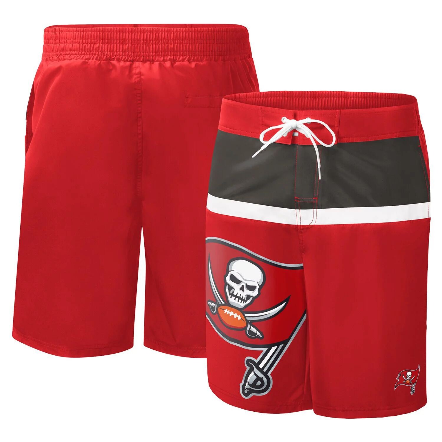 

Мужские спортивные плавки Carl Banks Red Tampa Bay Buccaneers Sea Wind G-III